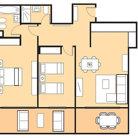 Beautiful 2 Bed With Pool Near Da Rocha *